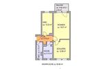 Etagenwohnung Sandersdorf-Brehna Brehna - 3 Zimmer, 60 m&sup2;, 580&euro; | Angebot:26665209