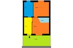 Erdgeschoßwohnung Sangerhausen - 2 Zimmer, 52 m&sup2;, 650&euro; | Angebot:26296883