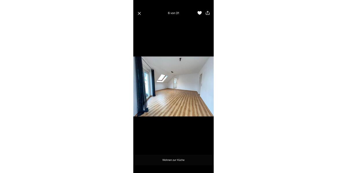 Dachgeschoßwohnung Kirchheimbolanden - 3 Zimmer, 68 m&sup2;, 730&euro; | Angebot:26425906