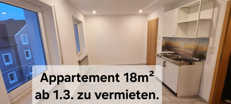Etagenwohnung Kempten (Allgäu) Auf dem Lindenberg - 1 Zimmer, 18 m&sup2;, 290&euro; | Angebot:25393401