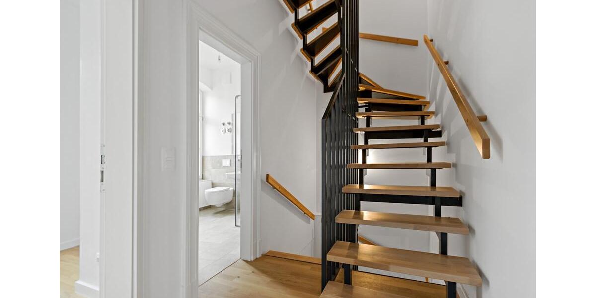 Maisonettenwohnung Halle (Saale) Am Wasserturm/Thaerviertel - 5 Zimmer, 113 m&sup2;, 1.407&euro; | Angebot:23847467