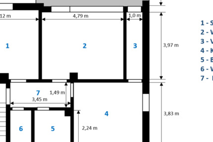 Wohnung Münnerstadt - 2 Zimmer, 78 m&sup2;, 650&euro; | Angebot:25639620