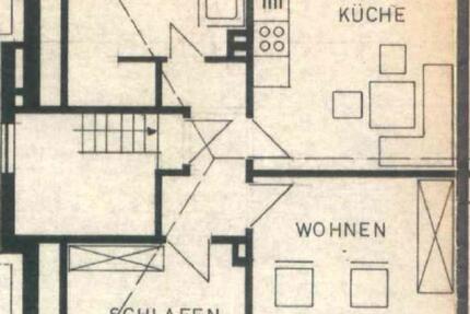 Wohnung Rhede - 2 Zimmer, 55 m&sup2;, 695&euro; | Angebot:25045405