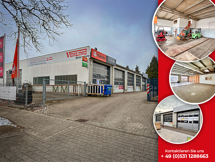 Gewerbeobjekt Braunschweig Lehndorf-Watenbüttel - 2.100&euro; | Angebot:26085985