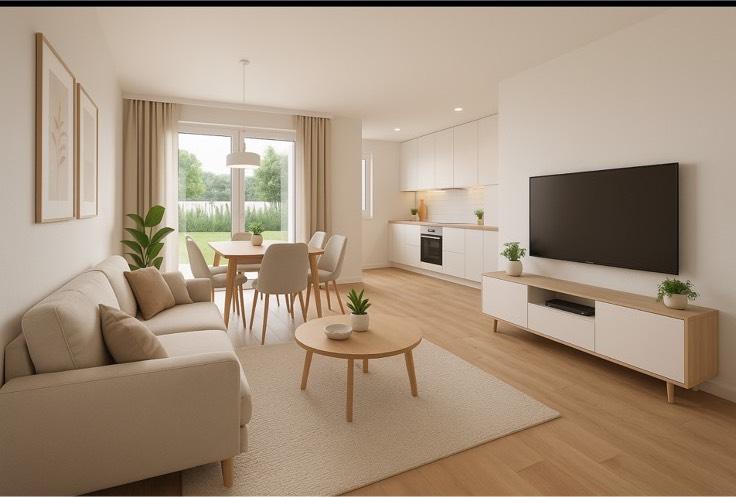 Neubau - Erstbezug, 2 Zimmer mit eigenem Garten