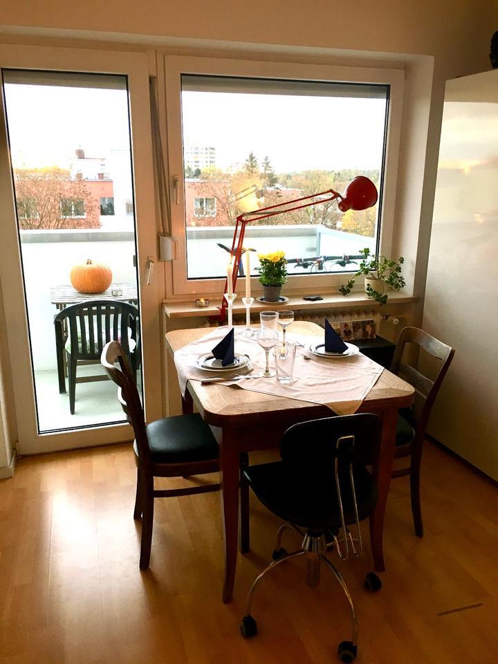 Möblierte 1-Zi-Wohnung 30qm Zwischenmiete München-Moosach 6 Mon.
