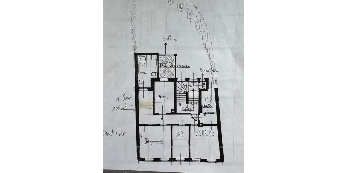 Werdau, Pestalozzistraße 4 Zi. Küche, Bad, Balkon 4 zimmer