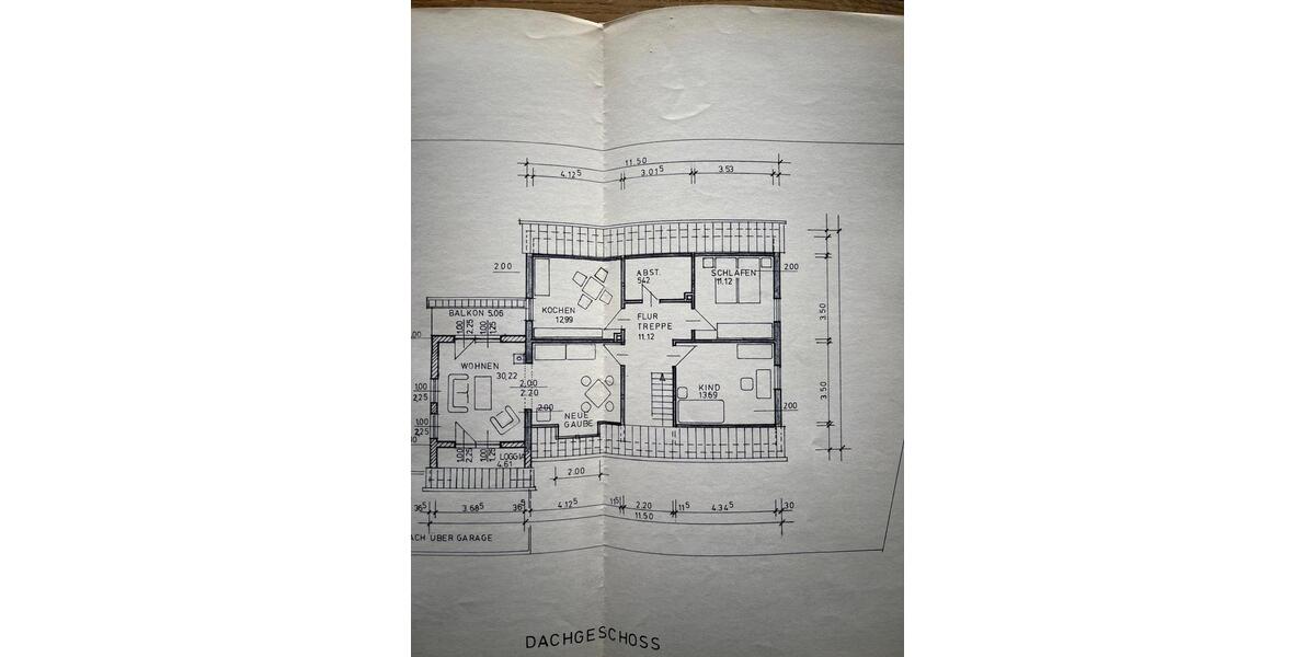 Dachgeschoßwohnung Neubrunn - 2 Zimmer, 85 m&sup2;, 750&euro; | Angebot:25948012