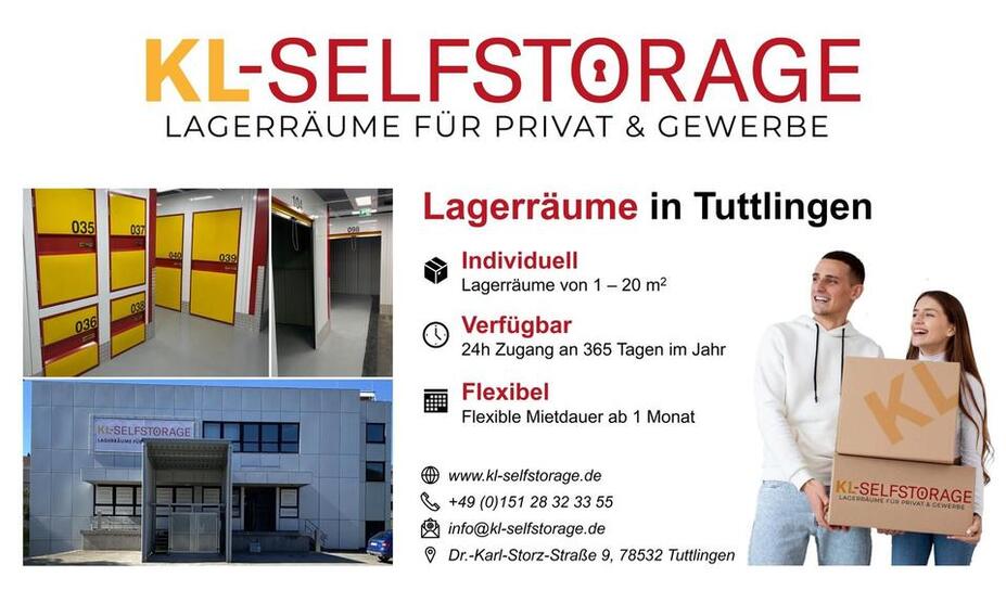 Lagerräume Lager Self Storage in Tuttlingen
