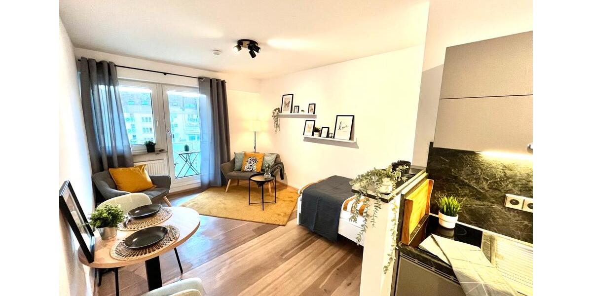 Etagenwohnung Karlsruhe Südstadt - 1 Zimmer, 25 m&sup2;, 790&euro; | Angebot:26691639