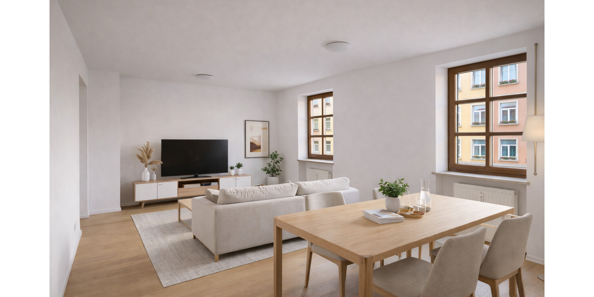 Etagenwohnung Regensburg Innenstadt - 2 Zimmer, 43 m&sup2;, 990&euro; | Angebot:26092399