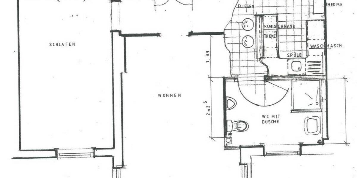 Etagenwohnung Wiesbaden Westend / Bleichstraße - 2 Zimmer, 56 m&sup2;, 790&euro; | Angebot:26830368