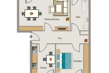 Wohnung Lünen Brambauer - 2.5 Zimmer, 52 m&sup2;, 270&euro; | Angebot:25175690