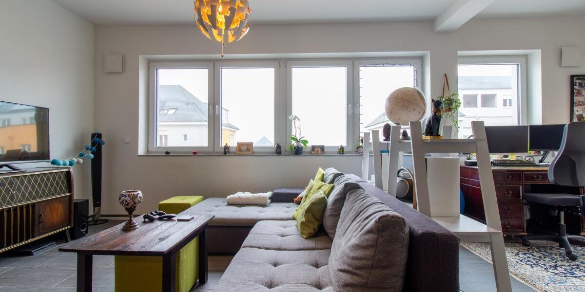 Modernes Wohnen im Energiesparhaus in Trier,-Feyen Wohngebiet Castelnau mit schöner Weitsicht - Etagenwohnung Trier Feyen-Weismark | Angebot:25125421