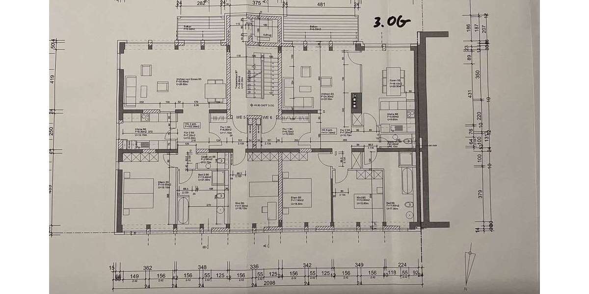 Etagenwohnung Aachen Frankenberger Viertel - 3 Zimmer, 117 m&sup2;, 1.350&euro; | Angebot:26828680