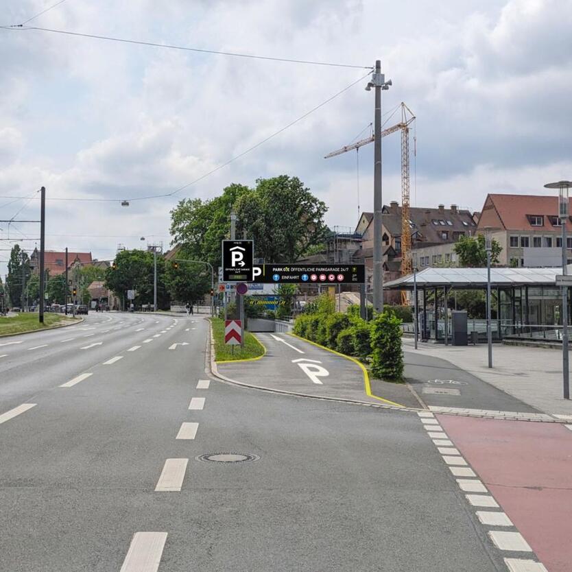 Stellplatz im Parkhaus Nürnberger Akademie