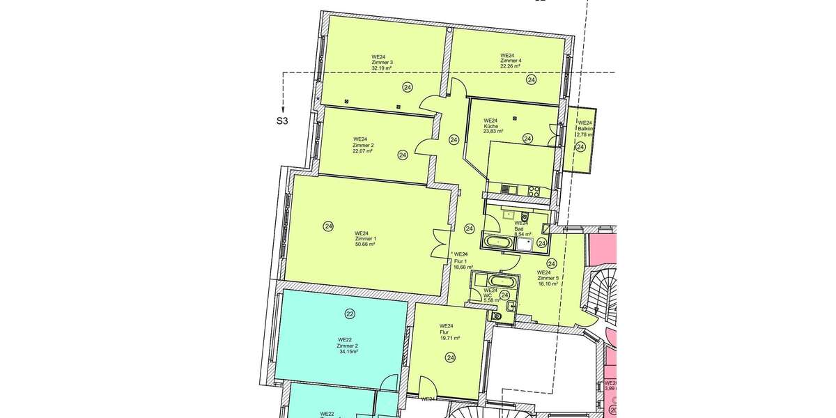 Wohnung zum Mieten in Berlin 3.478,02 € 222.38 m² 5 zimmer