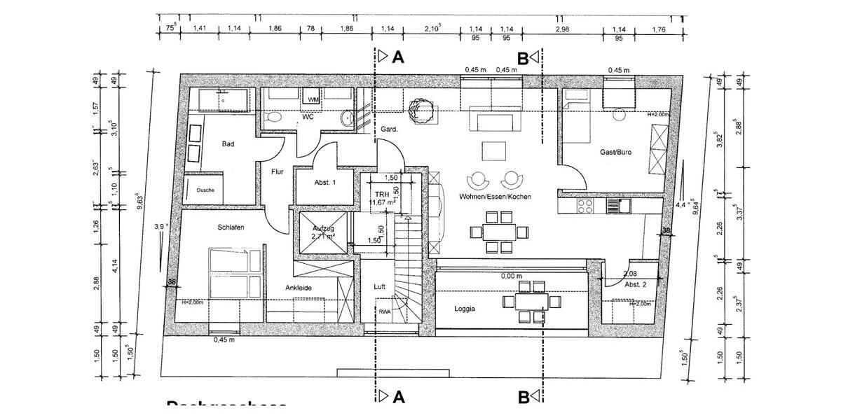 Einfamilienhaus Rheine - 3 Zimmer, 111 m&sup2;, 1.170&euro; | Angebot:25253319