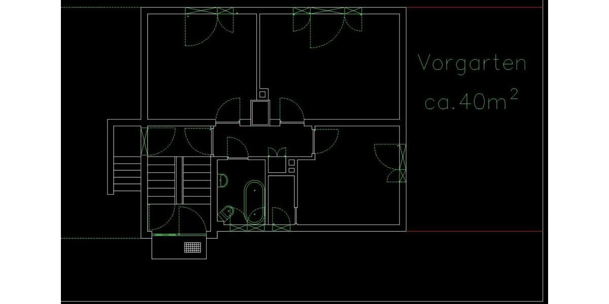 2 Zimmer Erdgeschosswohnung,ruhige Lage,zentrumnah,Zentralheizung 2 zimmer