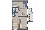 3-Raum-Wohnung mit schönem Balkon