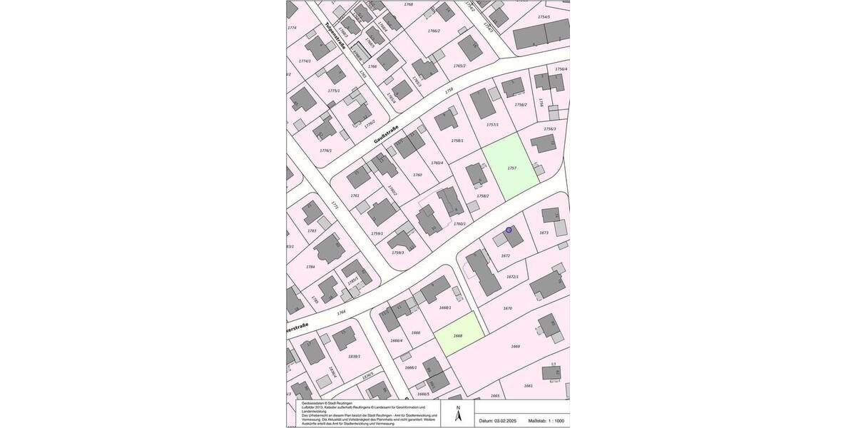 Einfamilienhaus Reutlingen Georgenberg - 6 Zimmer, 180 m&sup2;, 2.050&euro; | Angebot:26908794