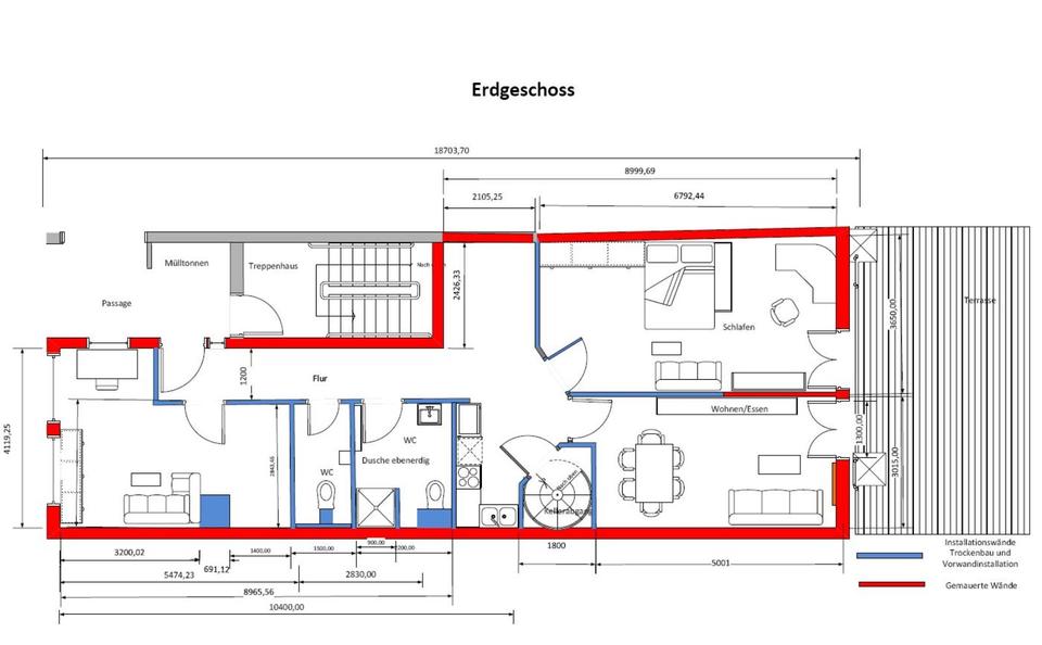 Erdgeschoßwohnung Eichstätt - 3 Zimmer, 89 m&sup2;, 1.100&euro; | Angebot:24613194