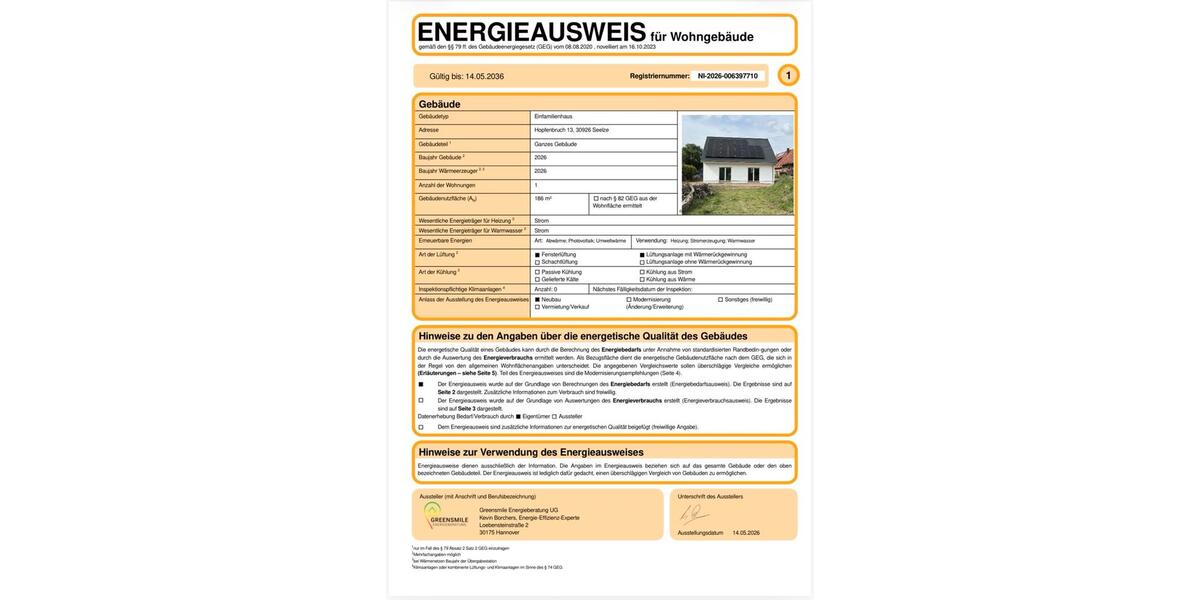 Einfamilienhaus Seelze - 4 Zimmer, 130 m&sup2;, 1.600&euro; | Angebot:26607168
