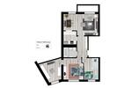 Etagenwohnung Suhl - 4 Zimmer, 68 m&sup2;, 360&euro; | Angebot:23843034