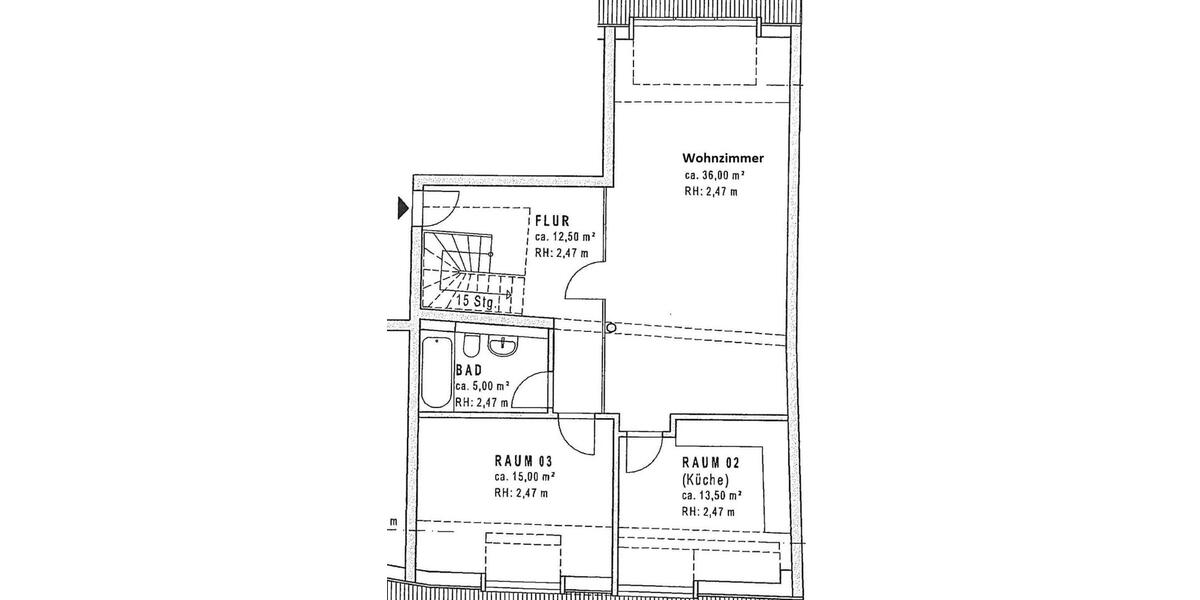 Maisonettenwohnung Meißen - 5 Zimmer, 143 m&sup2;, 990&euro; | Angebot:21539070