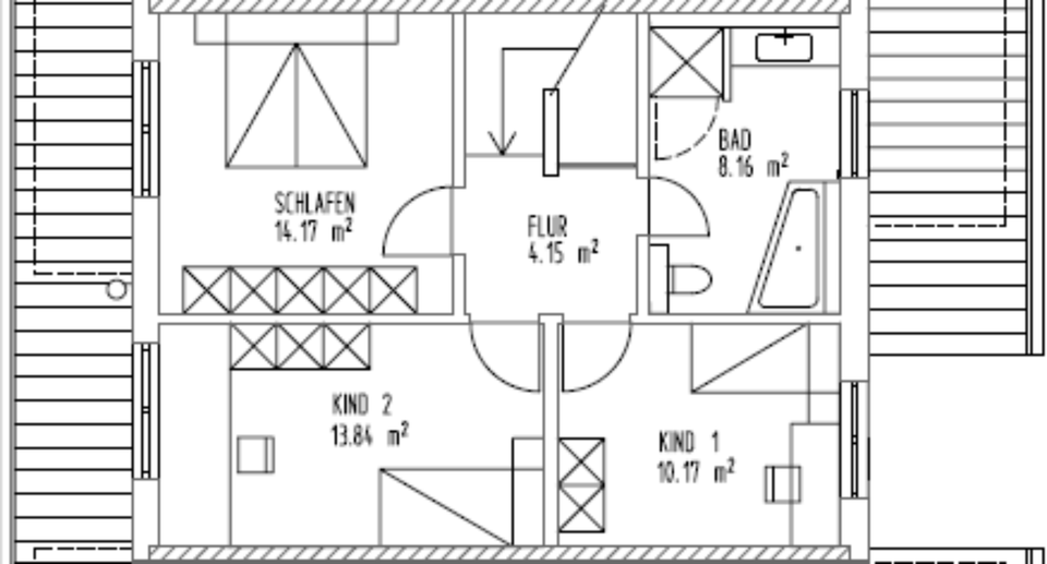 Reihenhaus Bad Abbach - 5 Zimmer, 129 m&sup2;, 1.550&euro; | Angebot:24840760