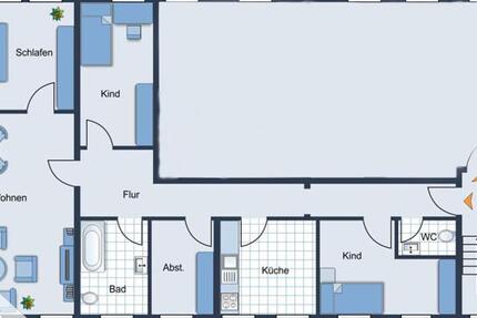 Frisch sanierte Mietwohnung in einem historischen Fachwerkhaus mit Einbauküche im Herzen von Clenze 5 zimmer