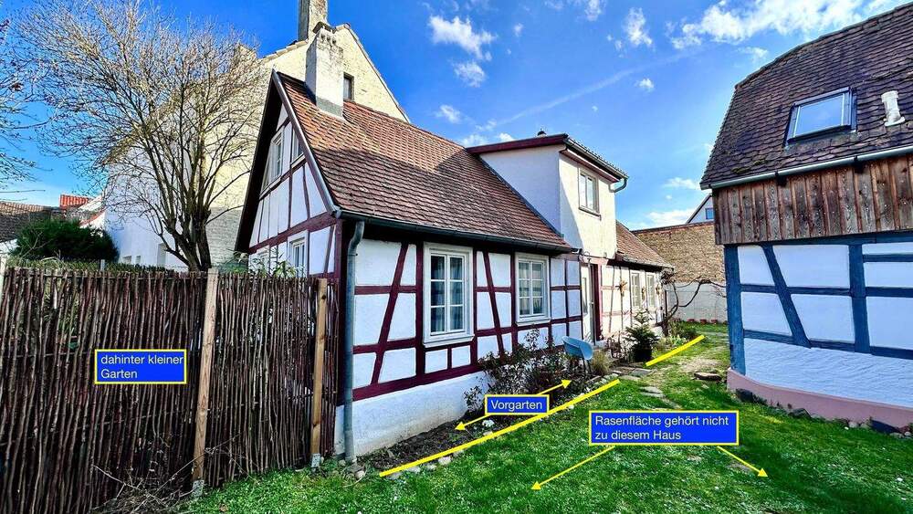 Schönes Fachwerkhaus mit kleinem Garten in ruhiger Lage 4 zimmer