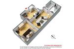 Etagenwohnung Ribnitz-Damgarten Ribnitz - 2 Zimmer, 46 m&sup2;, 370&euro; | Angebot:26320568
