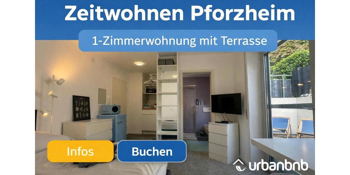 Wohnen auf Zeit Pforzheim Brötzingen - 1 Zimmer, 28 m&sup2;, 800&euro; | Angebot:24980834
