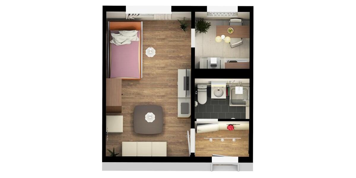 Neu gefällig? Sanierte 1-Raum-Wohnung mit Aufzug. 1 zimmer