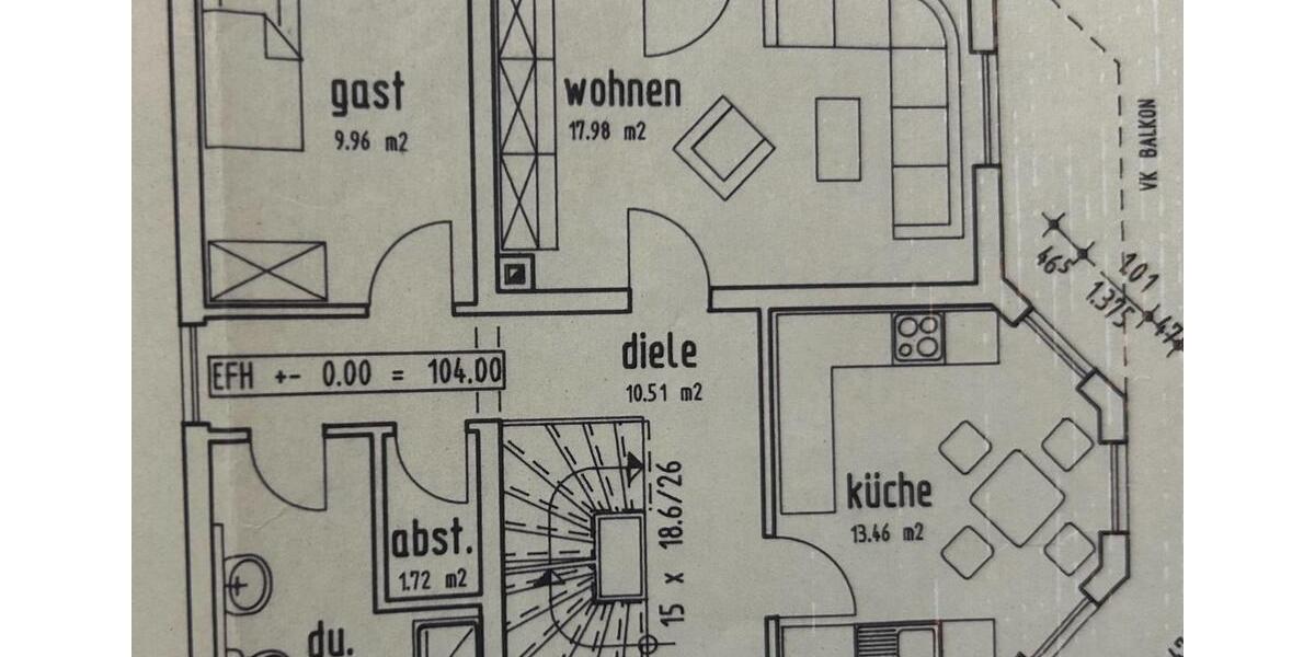 Einfamilienhaus Nentershausen - 4 Zimmer, 129 m&sup2;, 1.400&euro; | Angebot:26650102