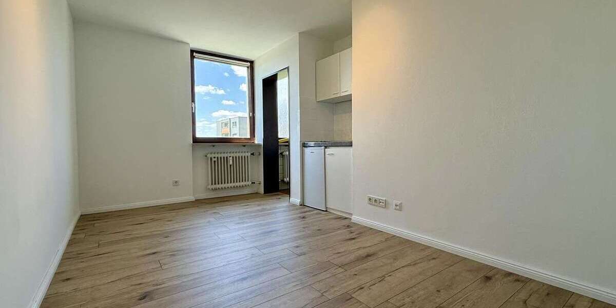 Etagenwohnung Erlangen Sieglitzhof - 1 Zimmer, 19 m&sup2;, 490&euro; | Angebot:27033010