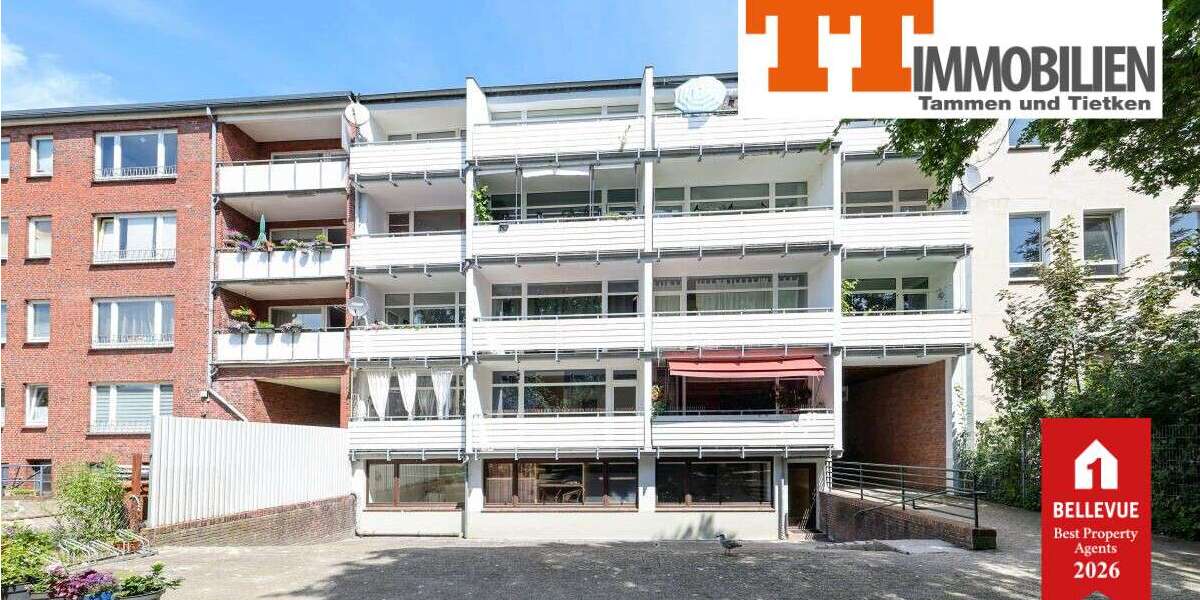 Etagenwohnung Wilhelmshaven - 1 Zimmer, 34 m&sup2;, 260&euro; | Angebot:27067447