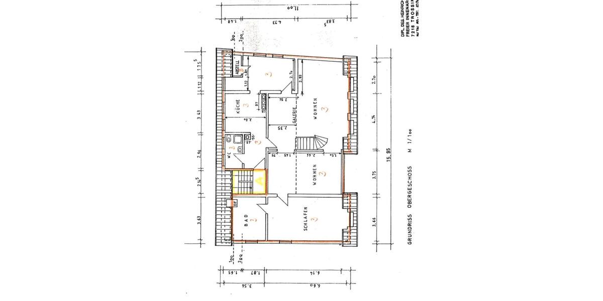 Maisonettenwohnung Trossingen - 5 Zimmer, 180 m&sup2;, 1.600&euro; | Angebot:25977683