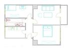 Etagenwohnung Brandenburg an der Havel Görden - 3 Zimmer, 59 m&sup2;, 449&euro; | Angebot:26645552
