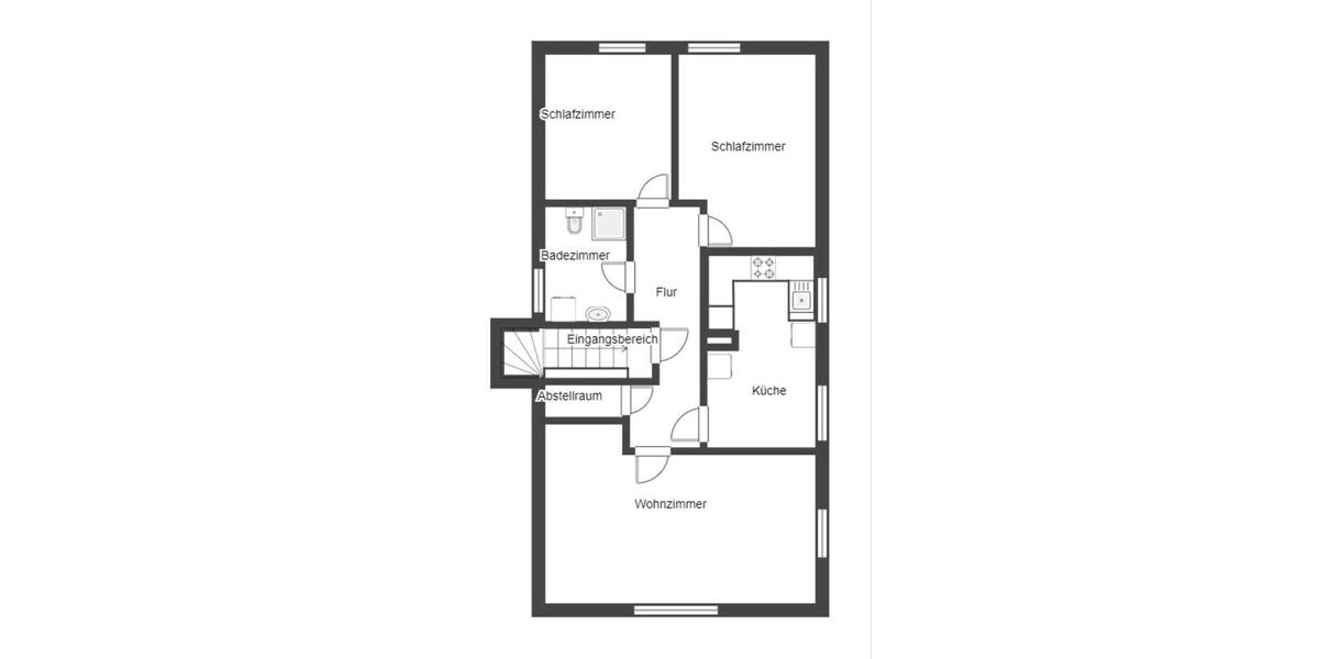 Dachgeschoßwohnung Hüttenberg - 3 Zimmer, 67 m&sup2;, 985&euro; | Angebot:24748228