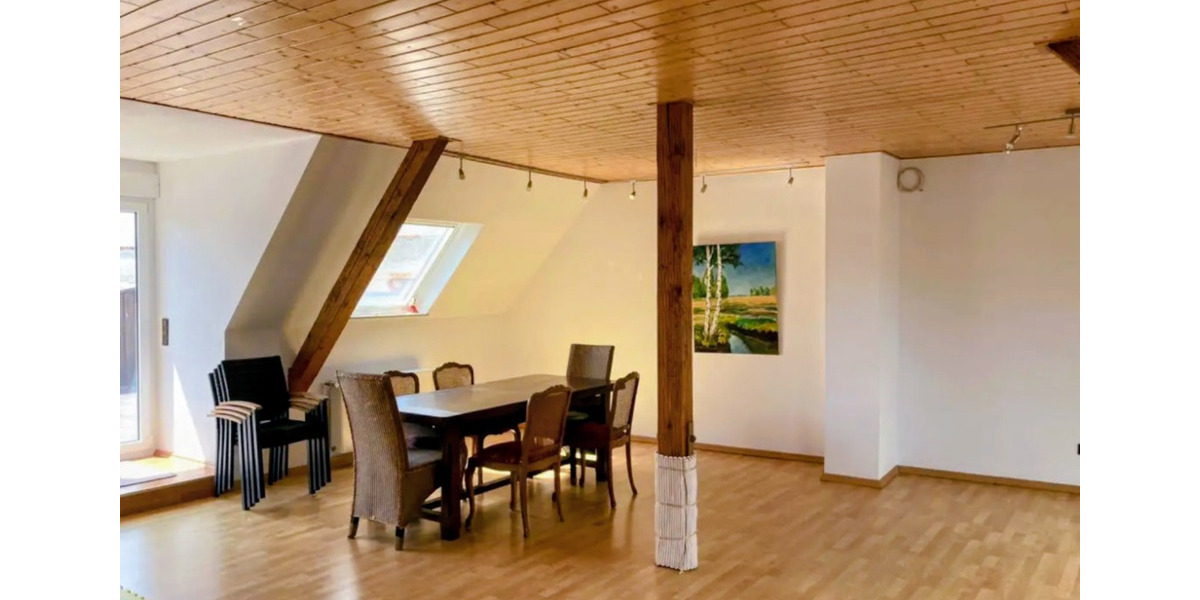 Dachgeschoßwohnung Westhofen - 3 Zimmer, 115 m&sup2;, 1.250&euro; | Angebot:24649370