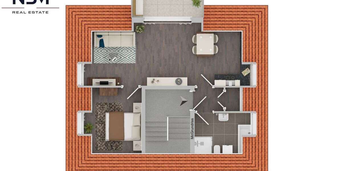 Etagenwohnung Oranienburg - 2 Zimmer, 49 m&sup2;, 980&euro; | Angebot:26853423