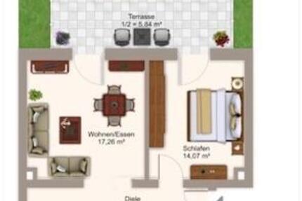 Wohnung München Ramersdorf-Perlach - 2 Zimmer, 63 m&sup2;, 1.480&euro; | Angebot:27618358