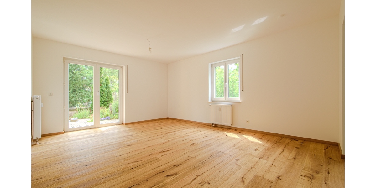 NEU MODERNISIERT – TERRASSE – GARTENANTEIL – DUSCHBAD MIT FENSTER – PKW-STELLPLATZ - Terrassenwohnung Radebeul Radebeul | Angebot:26760178