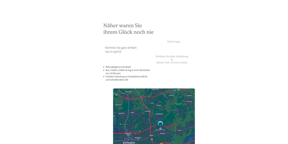 Wohnen auf Zeit Dortmund Brackel - 4 Zimmer, 55 m&sup2;, 18&euro; | Angebot:26183776