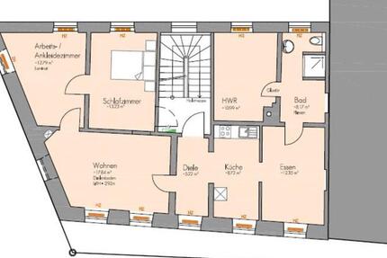 Wohnung Bad Sobernheim - 3 Zimmer, 90 m&sup2;, 790&euro; | Angebot:24995763