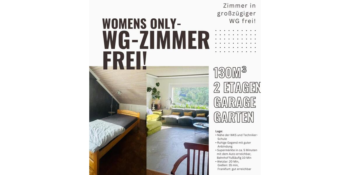 Wohnen auf Zeit Weilburg - 500&euro; | Angebot:25017058