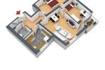 Etagenwohnung Wuppertal Unterbarmen - 3 Zimmer, 73 m&sup2;, 639&euro; | Angebot:26365988