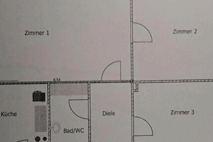 Sanierte 3-Zimmer Wohnung Altstadt Warendorf 3 zimmer